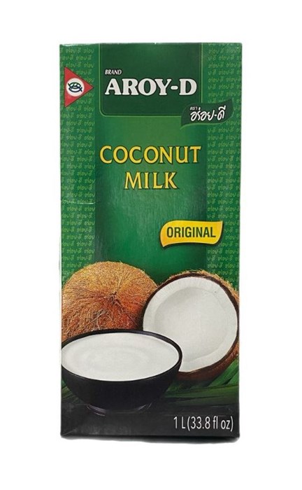 Кокосовое молоко AROY-D, тетра-пак 1л (ПТ) 35275 - фото 1626