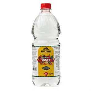 Уксус столовый пищевой "Новый урожай" (9%), 1 л (ТР) 03299