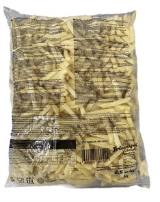 Картофель фри Триумф TR46 без панировки 9х9 мм пакет 2,5 кг V8769